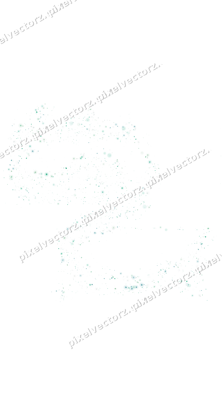 Seamless glitter dragon in green and teal on a transparent background