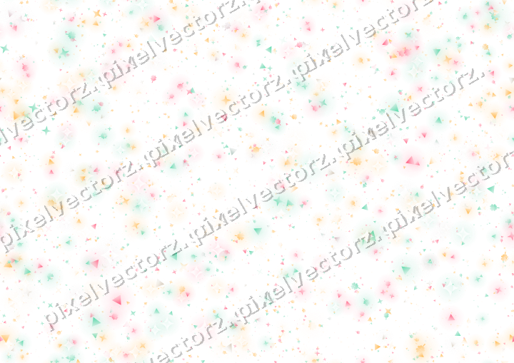 Seamless glitter scatter in pale pink on a transparent background