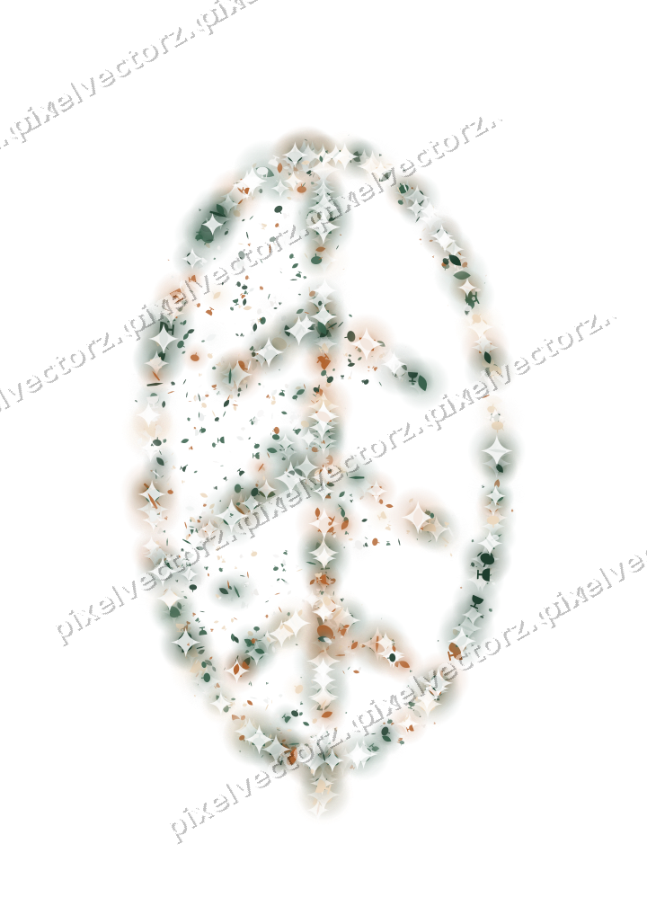 Seamless glitter leaf in dark green on a transparent background