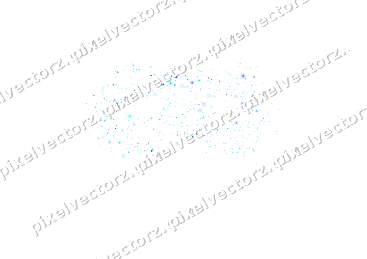 Seamless glitter carnival mask in cyan on a transparent background