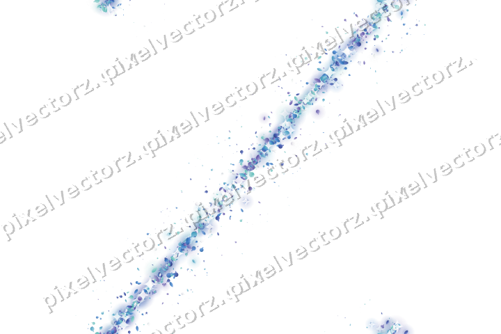 Seamless glitter arc of baubles and leaves on a transparent background