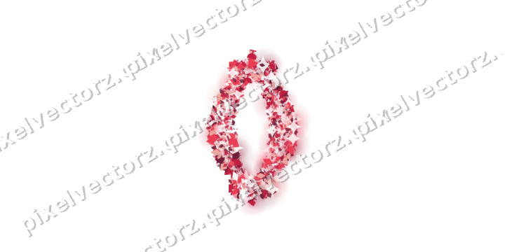 Seamless glitter lantern in pink and red on a transparent background