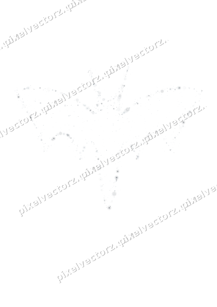 Seamless glitter bat of snowflakes on a transparent background