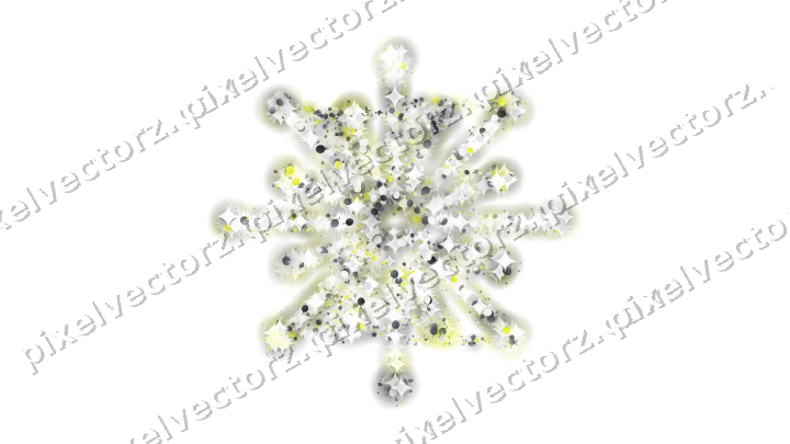 Seamless glitter firework of balloons on a transparent background