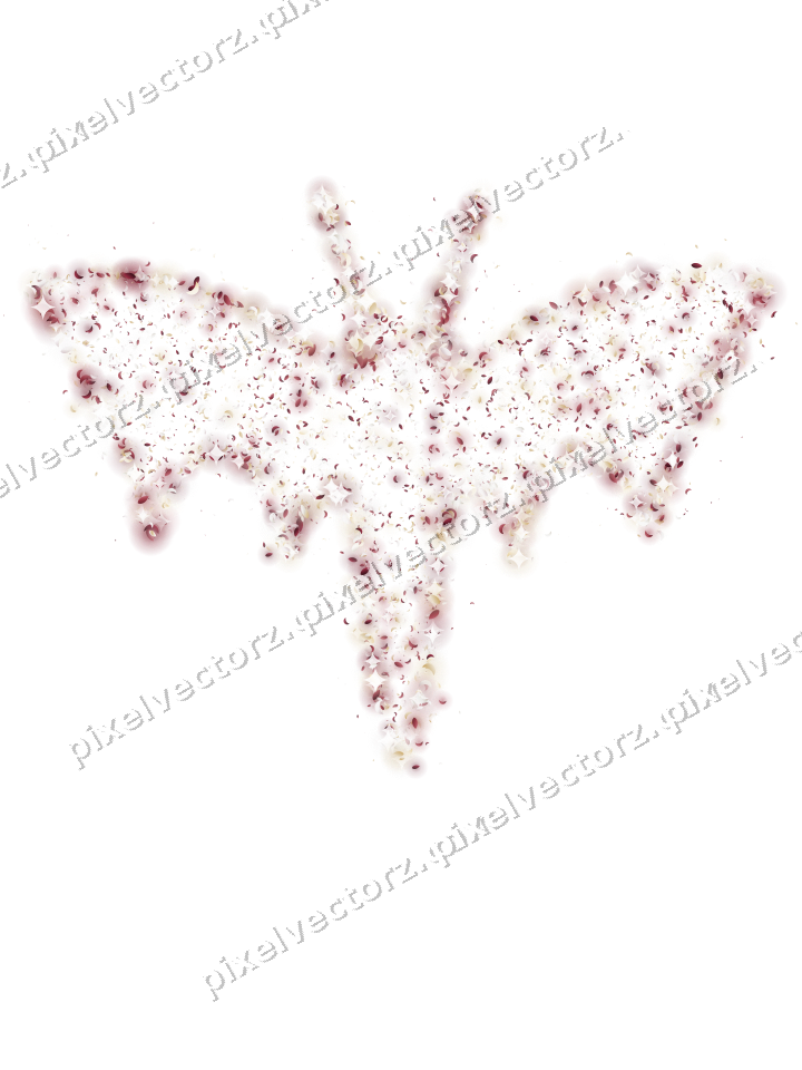 Seamless glitter bat in dark pink and red on a transparent background