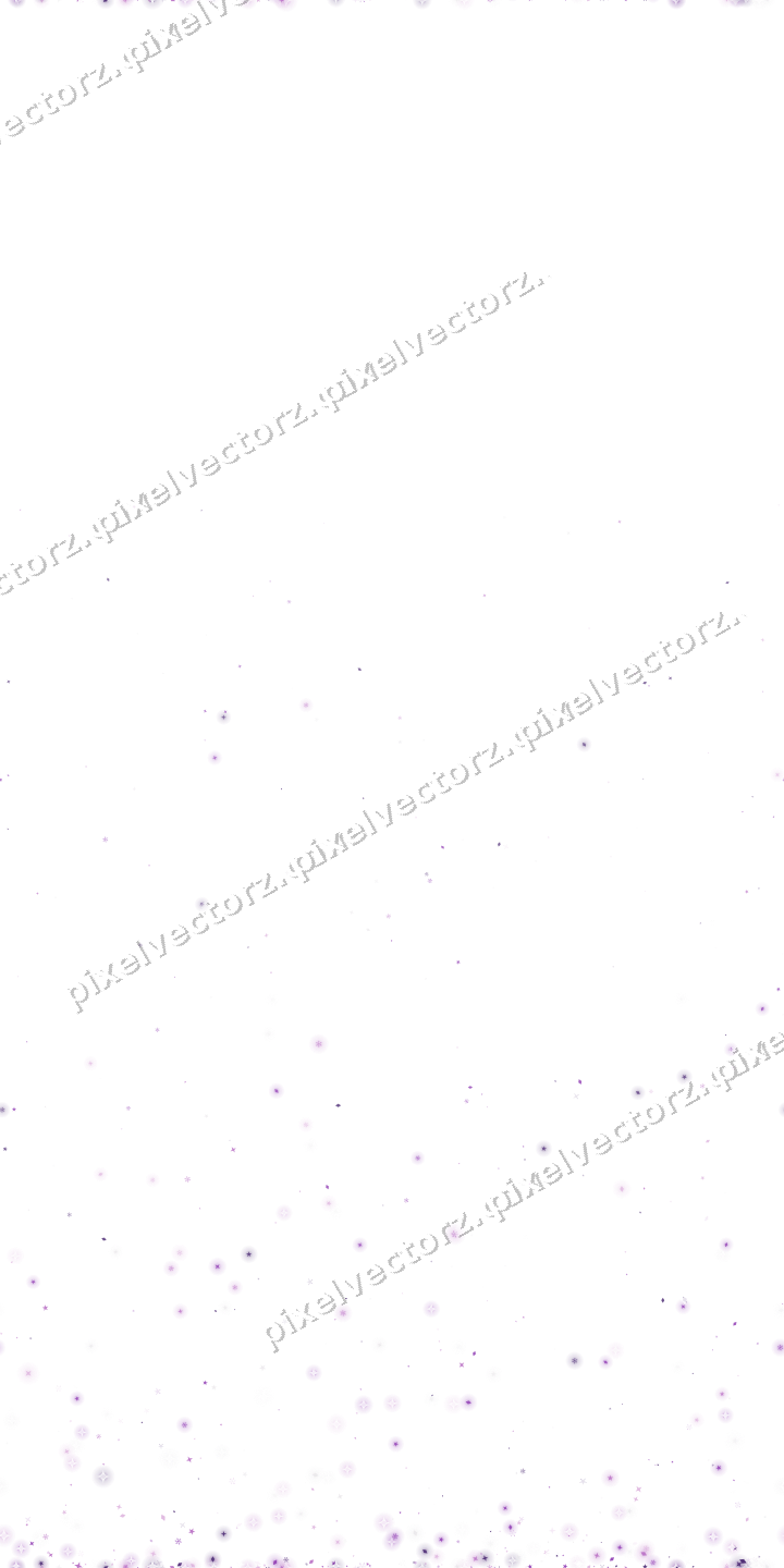 Nahtloser Glitzeraufstieg in Violett auf transparentem Grund