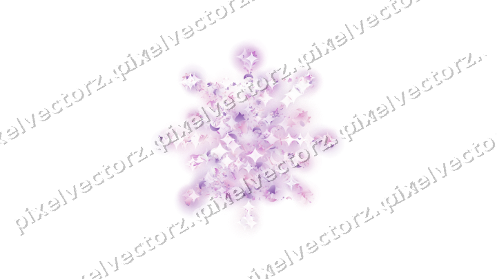 Seamless glitter firework in magenta on a transparent background