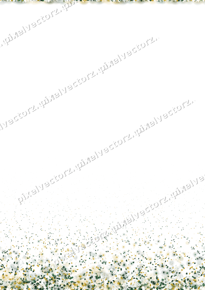 Seamless rising glitter in dark green on a transparent background