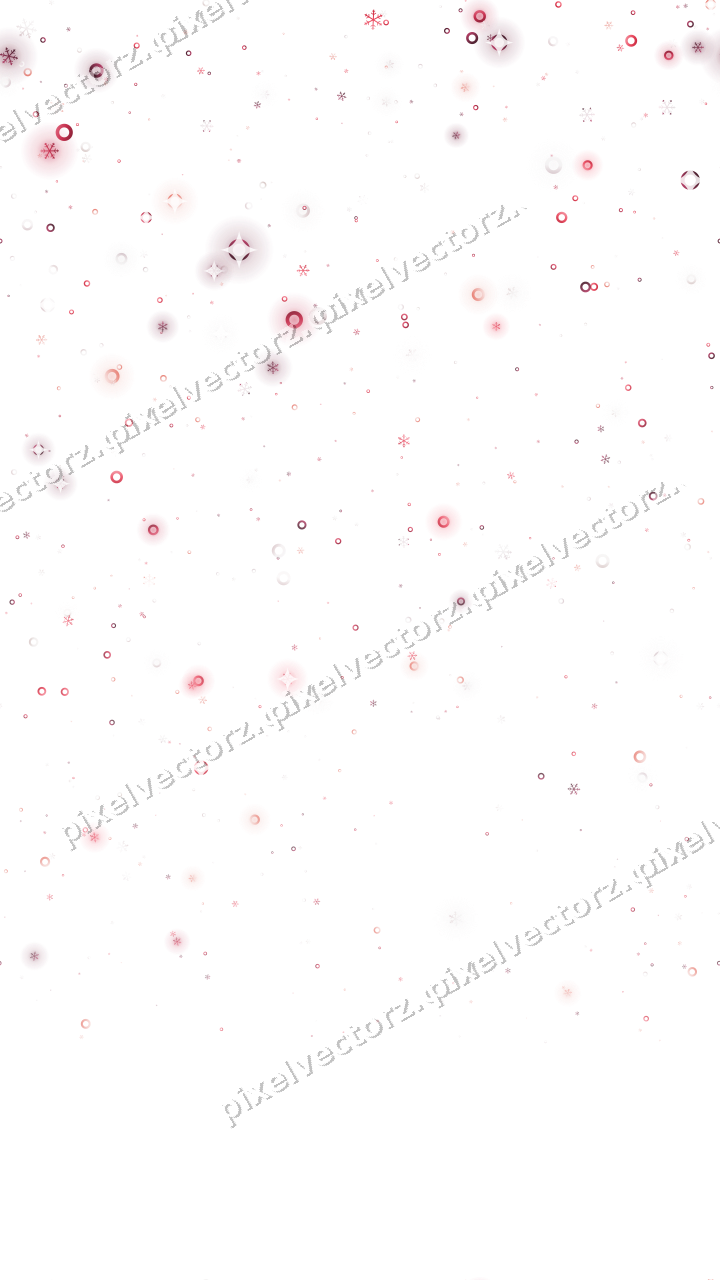 Nahtloser Glitzerregen in Rosa und Rot auf transparentem Grund