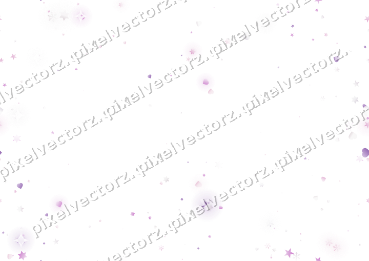 Nahtloser Glitzerkranz in Magenta und Violett auf transparentem Grund
