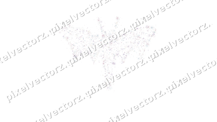 Seamless glitter bat in pale pink on a transparent background