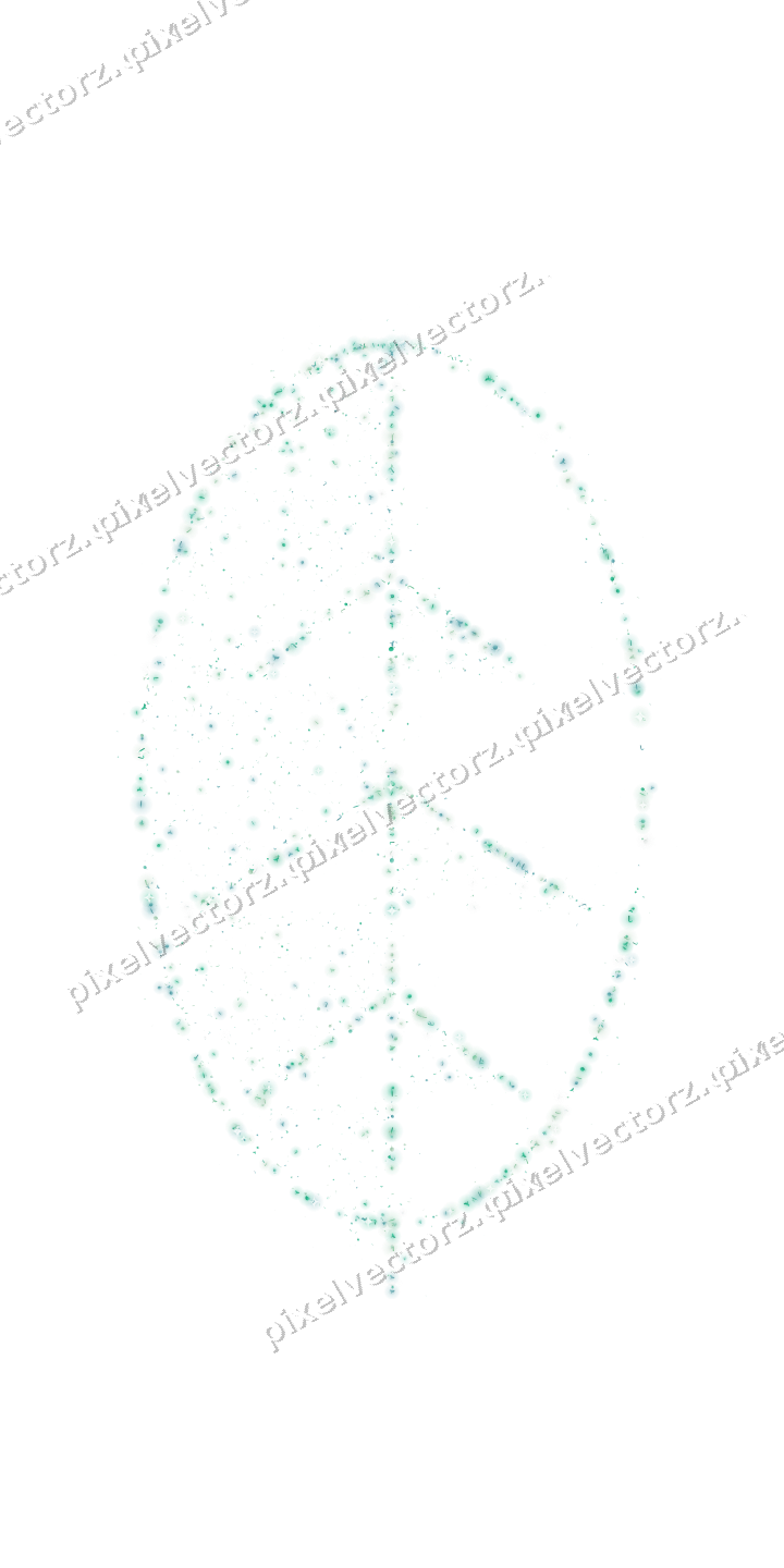 Seamless glitter leaf in green and teal on a transparent background