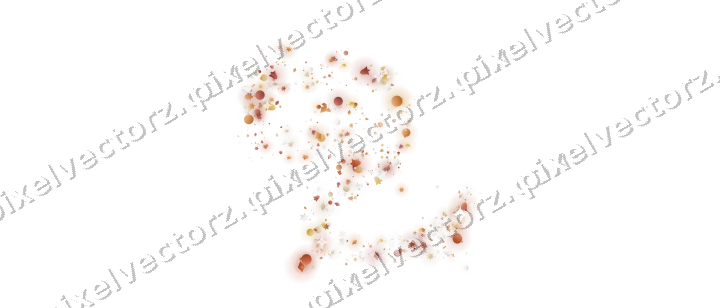 Seamless glitter dragon of stars and bells on a transparent background