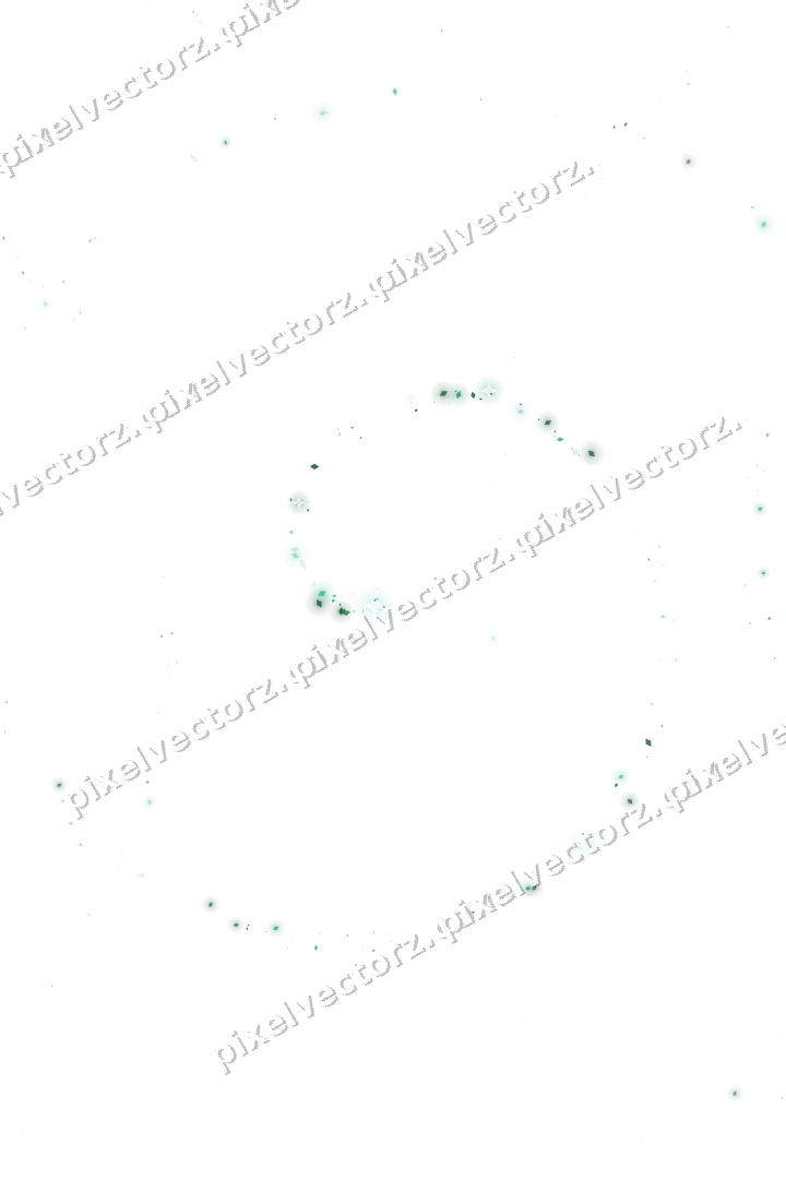 Nahtlose Glitzerspirale aus Rauten auf transparentem Grund
