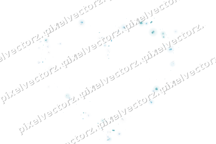 Nahtloses Glitzerherz aus Herzen und Konfetti auf transparentem Grund