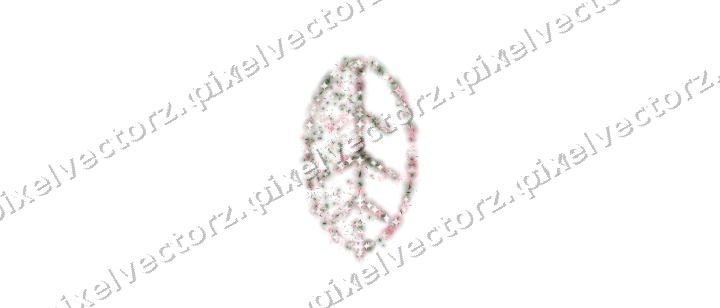 Seamless glitter leaf of shards in pink on a transparent background