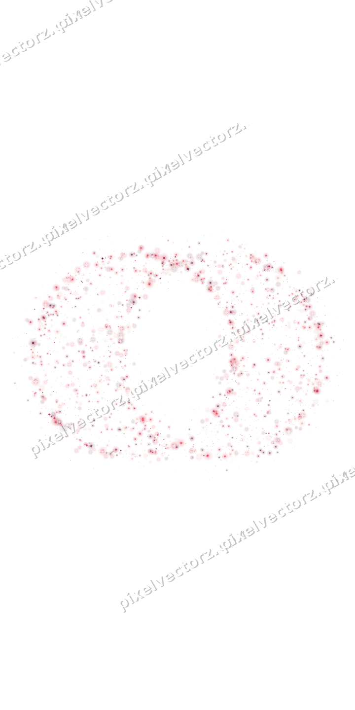 Seamless glitter wedding rings of stars on a transparent background