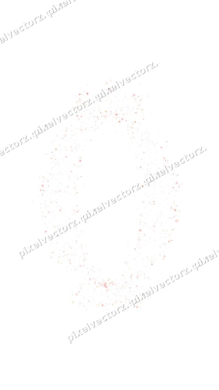 Seamless glitter lantern in red and orange on a transparent background