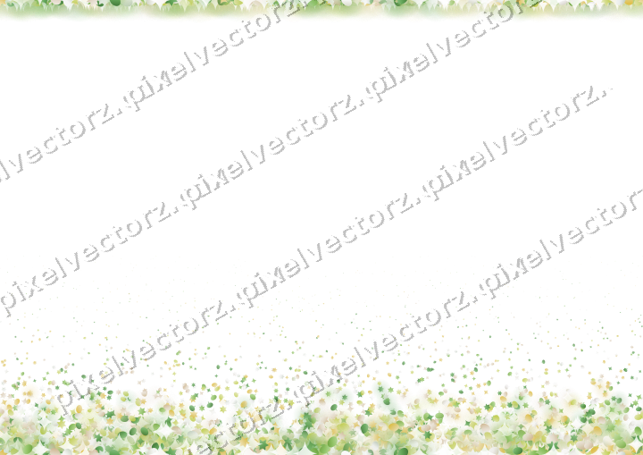 Seamless rising glitter in lime and yellow on a transparent background