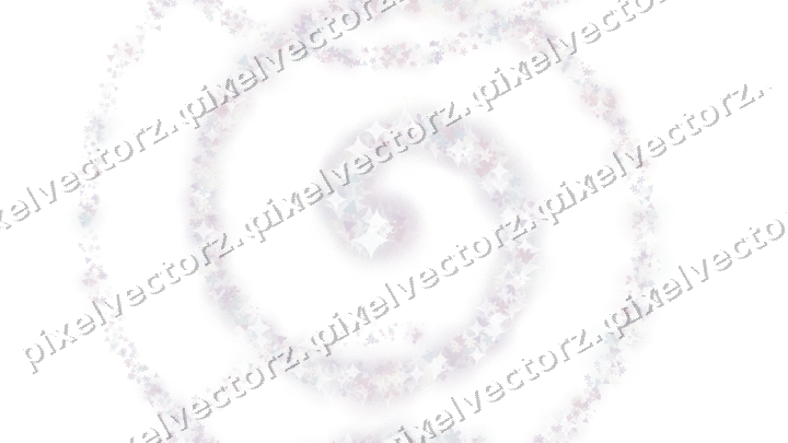 Nahtlose Glitzerspirale in Blassrosa auf transparentem Grund