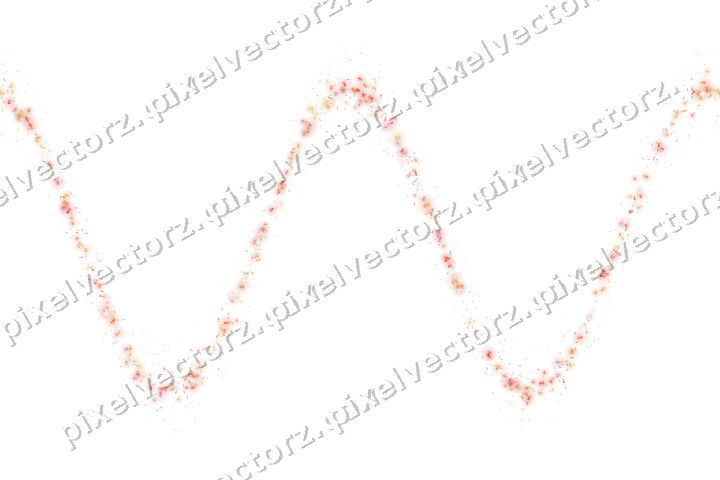 Seamless glitter wave of champagne flutes on a transparent background