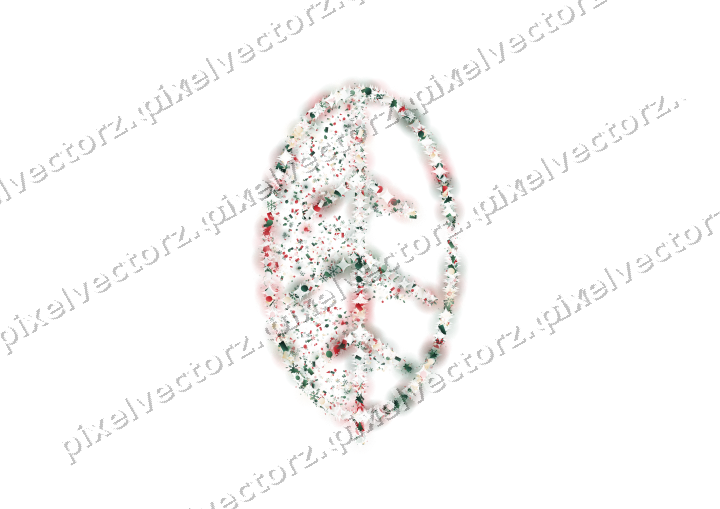 Seamless glitter leaf in dark green on a transparent background