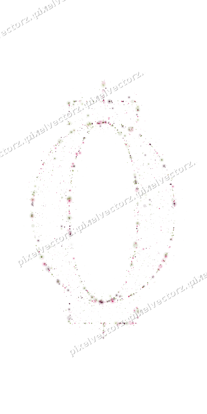 Seamless glitter lantern in lime and pink on a transparent background