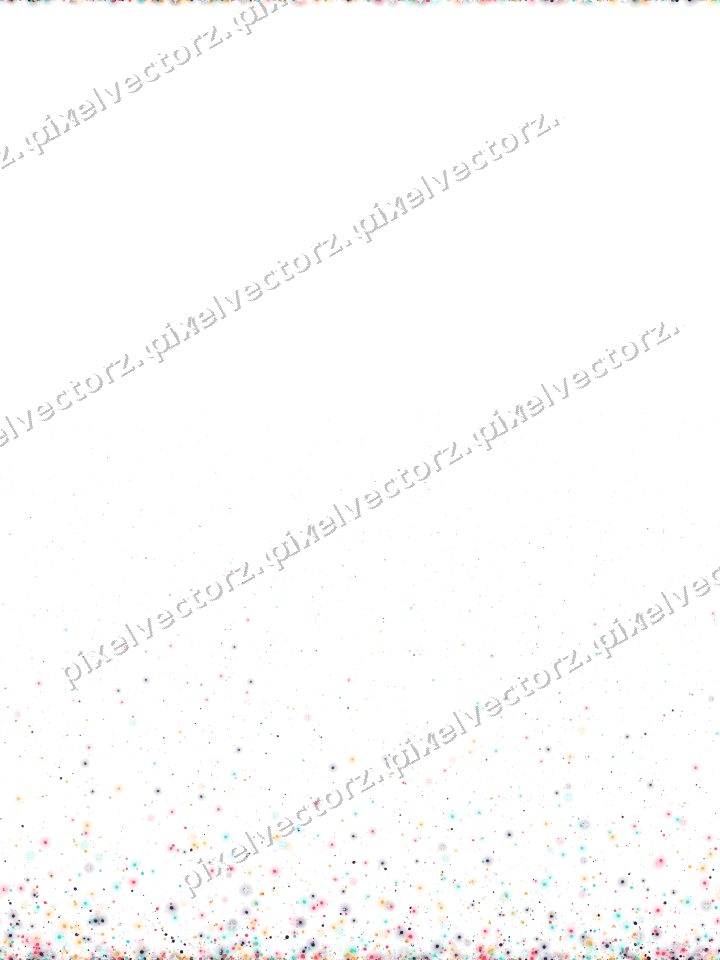 Seamless rising glitter of balloons on a transparent background
