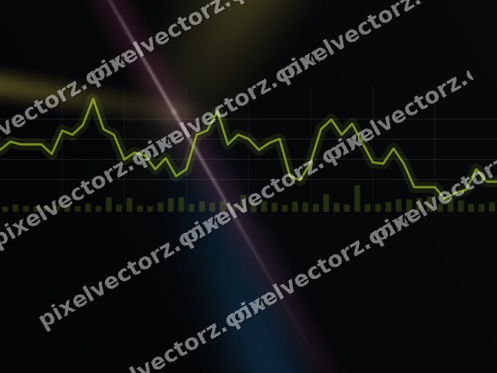Leuchtender Neon Diagramm Hintergrund in Limette und Bernstein