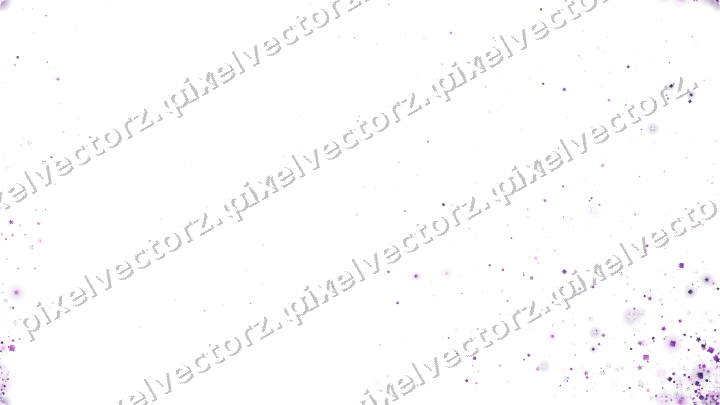 Seamless glitter corner of stars and gifts on a transparent background