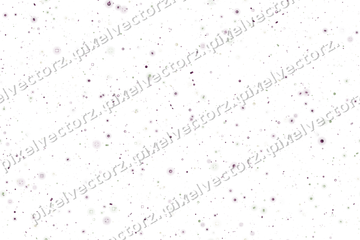 Seamless glitter scatter in dark magenta on a transparent background