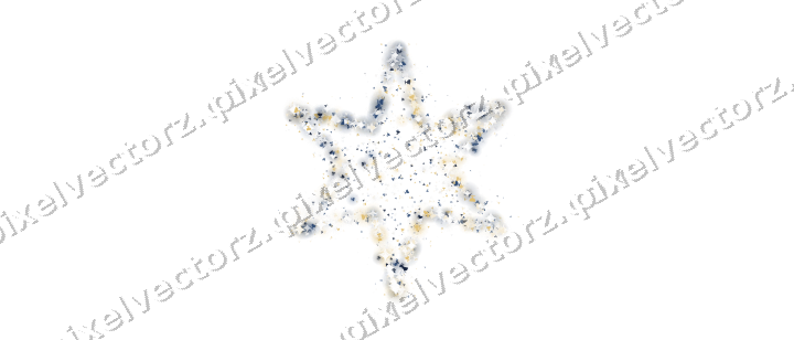 Seamless glitter star of champagne coupes on a transparent background