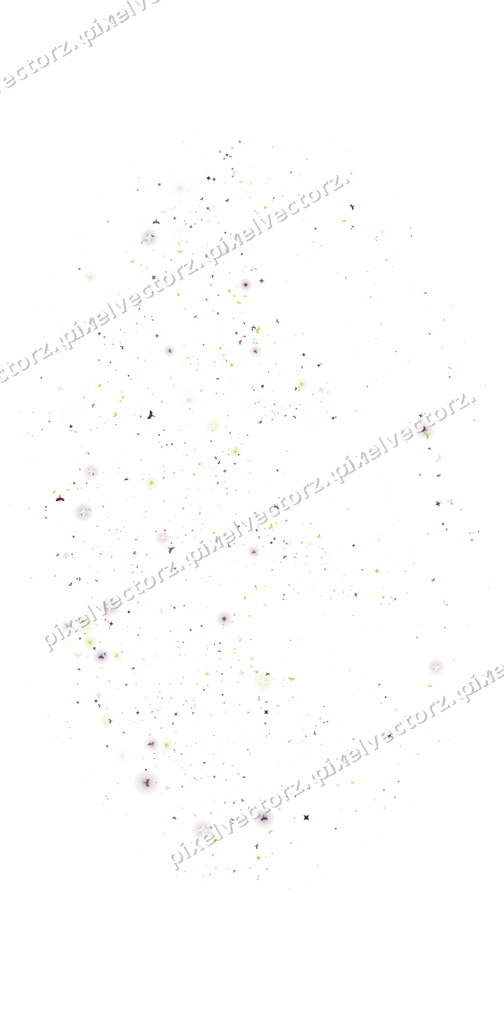 Seamless glitter leaf of sparkles and bats on a transparent background