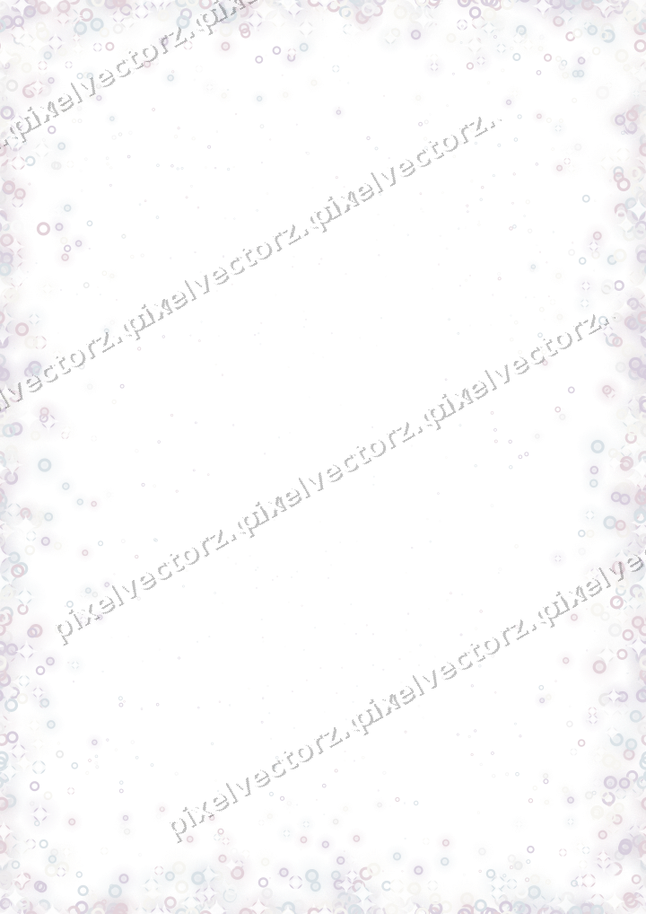 Seamless glitter vignette of rings on a transparent background