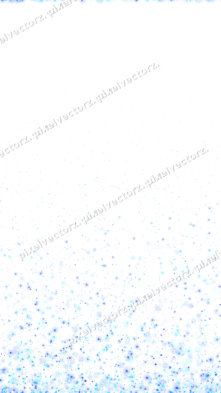Seamless rising glitter of balloons on a transparent background