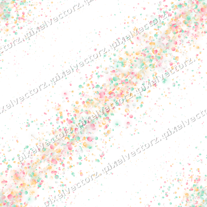Seamless glitter band in pale pink on a transparent background