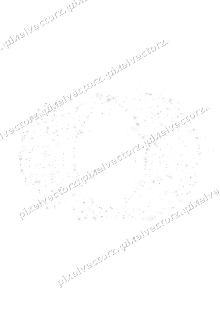 Seamless glitter wedding rings on a transparent background