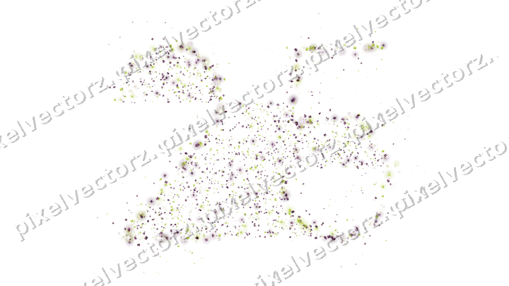 Seamless glitter number 25 in dark magenta on a transparent background