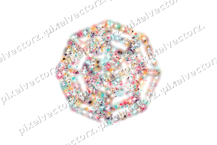 Seamless glitter spider web in pink on a transparent background