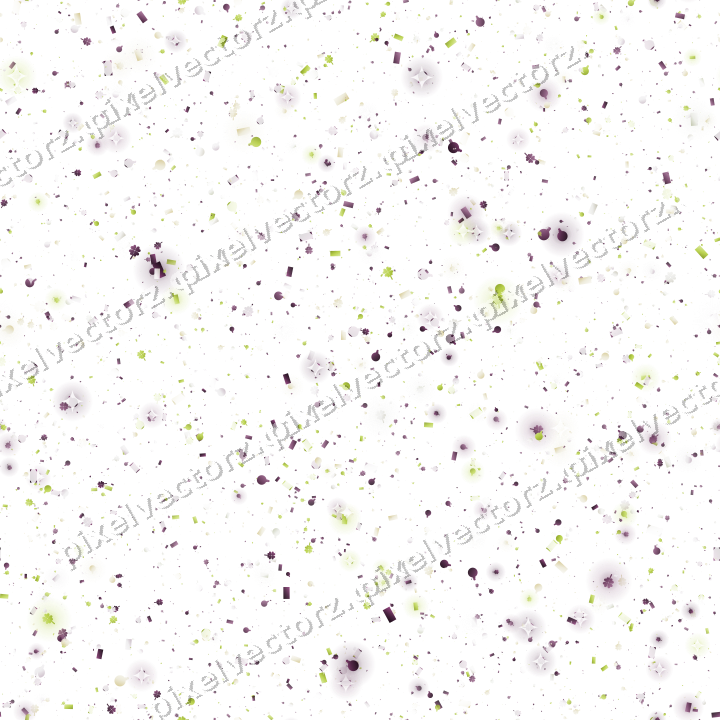 Seamless glitter scatter in dark magenta on a transparent background