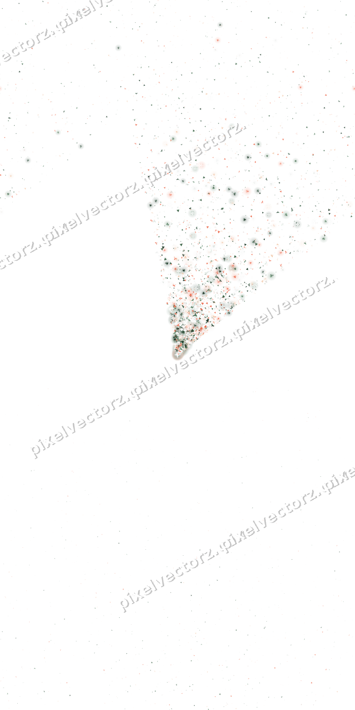 Seamless glitter corner in dark green on a transparent background