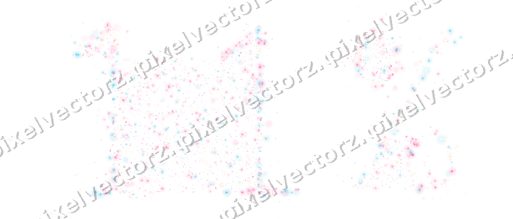 Seamless glitter number 11% in pink on a transparent background