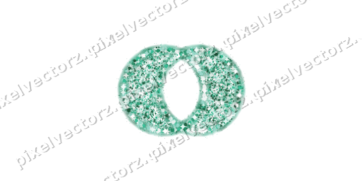 Seamless glitter wedding rings of hearts on a transparent background