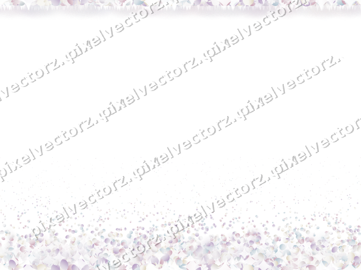 Seamless rising glitter in pale pink on a transparent background