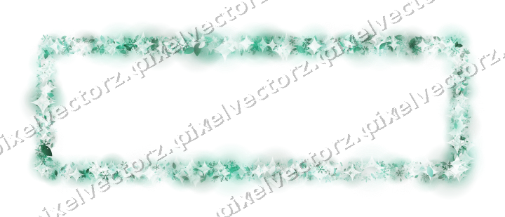 Nahtloser Glitzerrahmen auf transparentem Grund