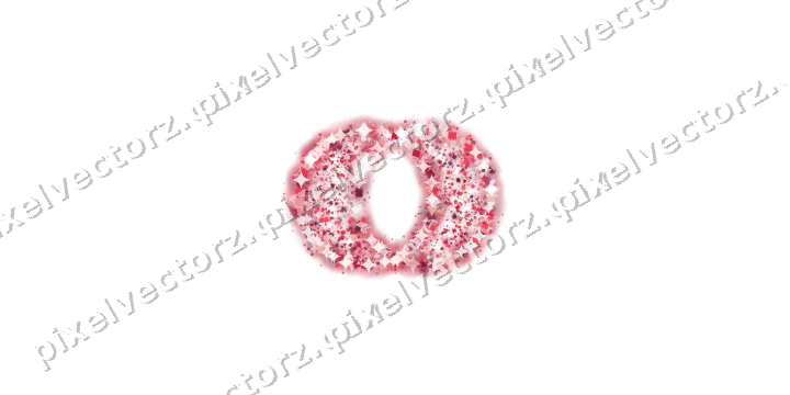 Seamless glitter wedding rings in pink on a transparent background