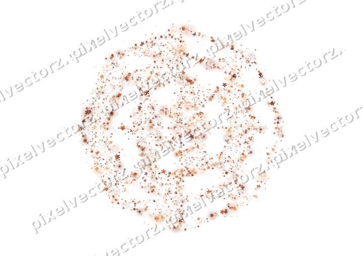 Seamless glitter spider web on a transparent background