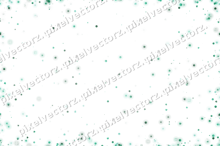 Nahtlose Glitzervignette auf transparentem Grund