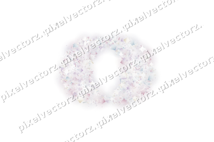 Seamless glitter wedding rings on a transparent background