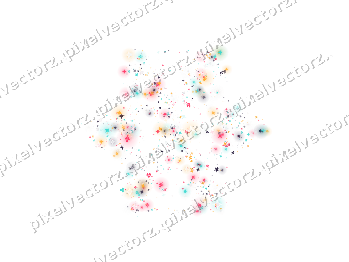 Seamless glitter snowflake in pink on a transparent background